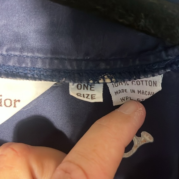 Vintage Christian Dior Monsieur Kimono Robe (826) - Picture 3 of 12